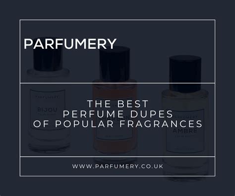 The Best Perfume Dupes Of Popular Fragrances: A .